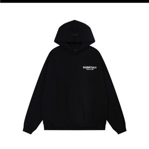 Essentials Men's Charcoal Hoodie